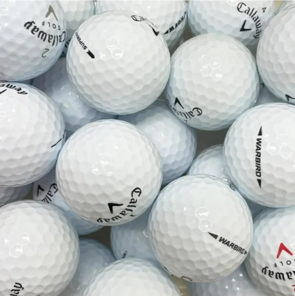 Callaway Pelotas De Golf Mix, Cerca De Menta, 4A, Calidad AAAA, Paquete De 36, Blanco