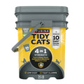 Purina  Arena Aglomerante Para Gatos De Fuerza 4 En 1, Aroma Floral, Cubeta De 35 Lb