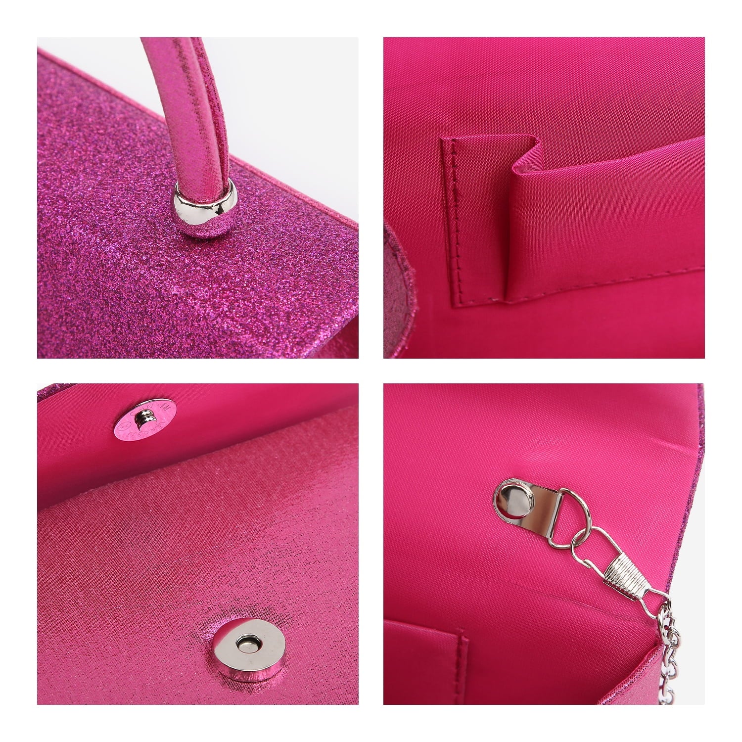 Bolso De Noche Para Mujer, Carteras De Fiesta, Carteras De Boda, Bolsos De Cóctel, Bolsos De Graduación Con Brillo Escarchado