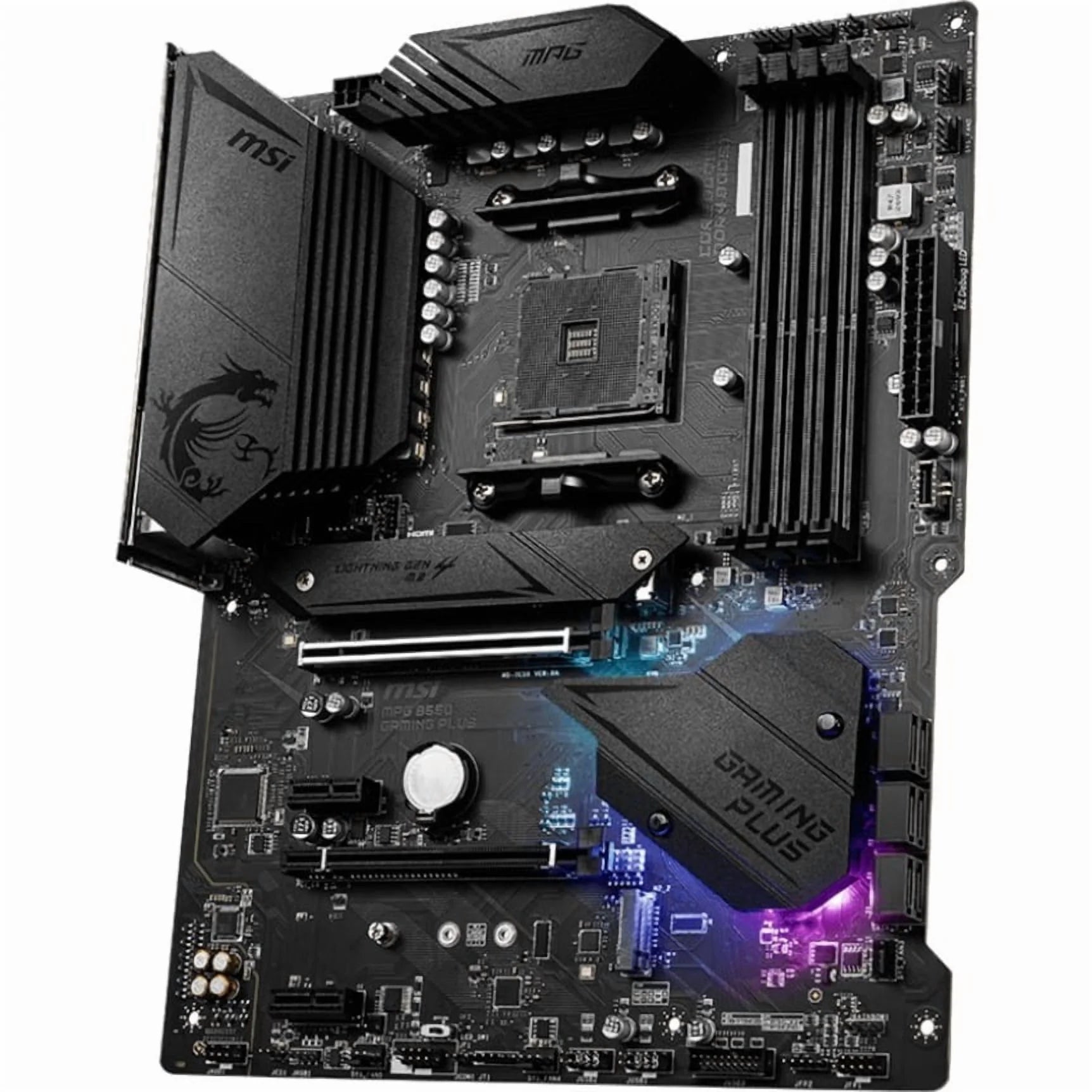 MPG B550 GAMING plus Placa Base De Escritorio Chipset AMD, Socket AM4, ATX